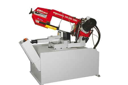 Полуавтоматический ленточнопильный станок Ergonomic 320.250 DGH (BOMAR, Чехия)
